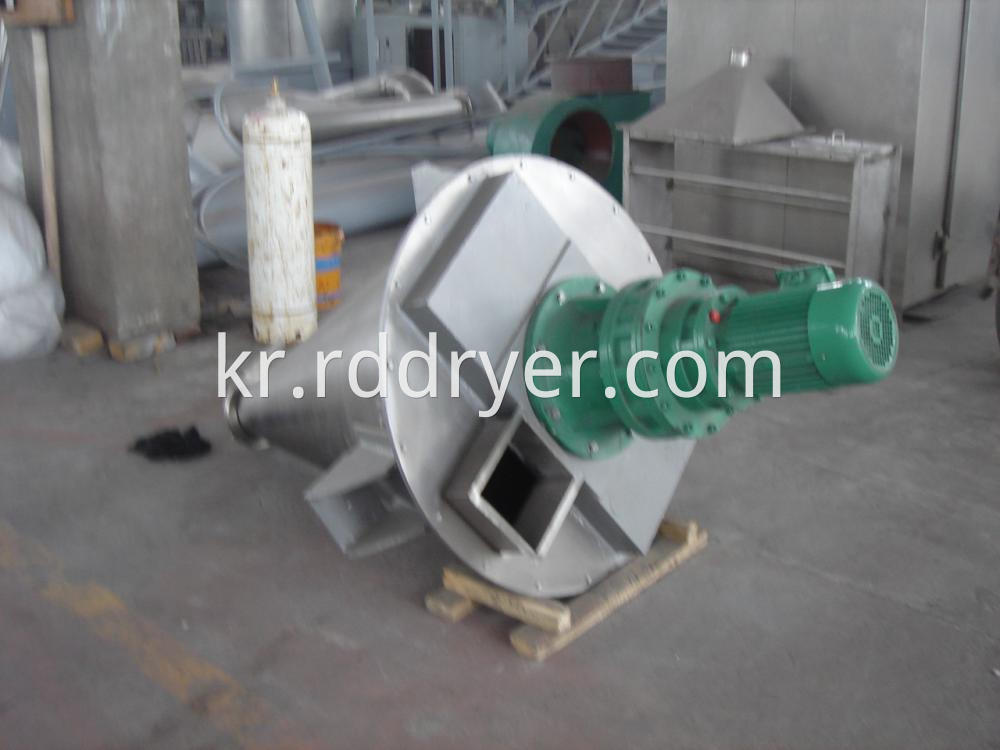 Conical Screw Mixer with Butterfly Valve